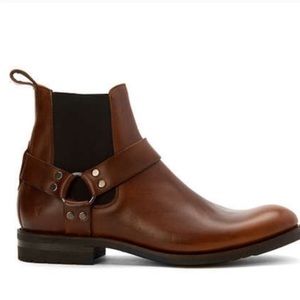 Frye Stone Harness Chelsea Boots